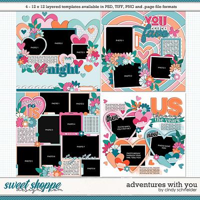 Cindy's Layered Templates - Adventures with You by Cindy Schneider