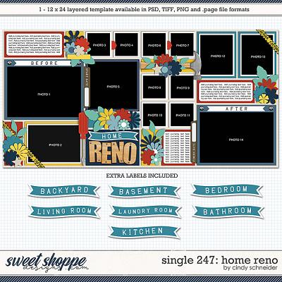 Cindy's Layered Templates - Single 247: Home Reno by Cindy Schneider