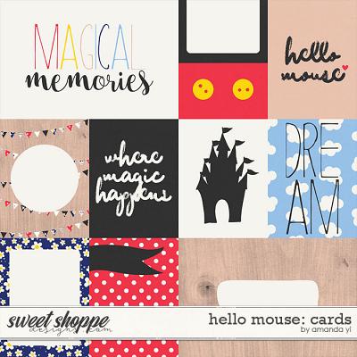 Hello Mouse: Cards by Amanda Yi