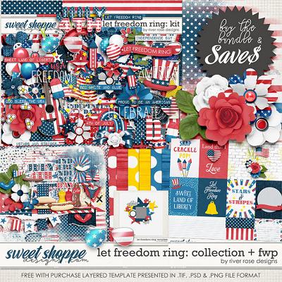 Let Freedom Ring: Collection + FWP by River Rose Designs
