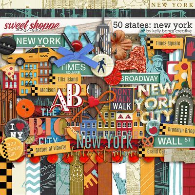 50 States: New York by Kelly Bangs Creative