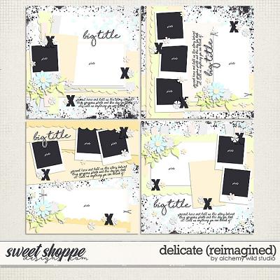 Delicate (Reimagined) Layered Templates by Amber