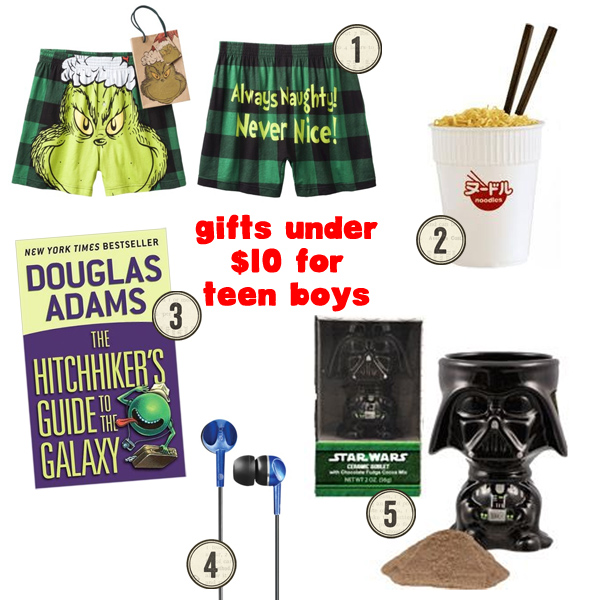 $10 gift ideas for teenage guys
